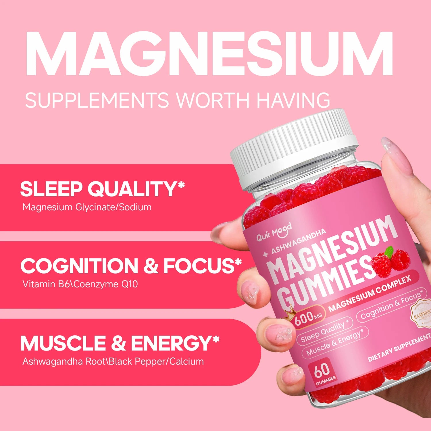 Magnesium Gummies - With Ashwagandha
